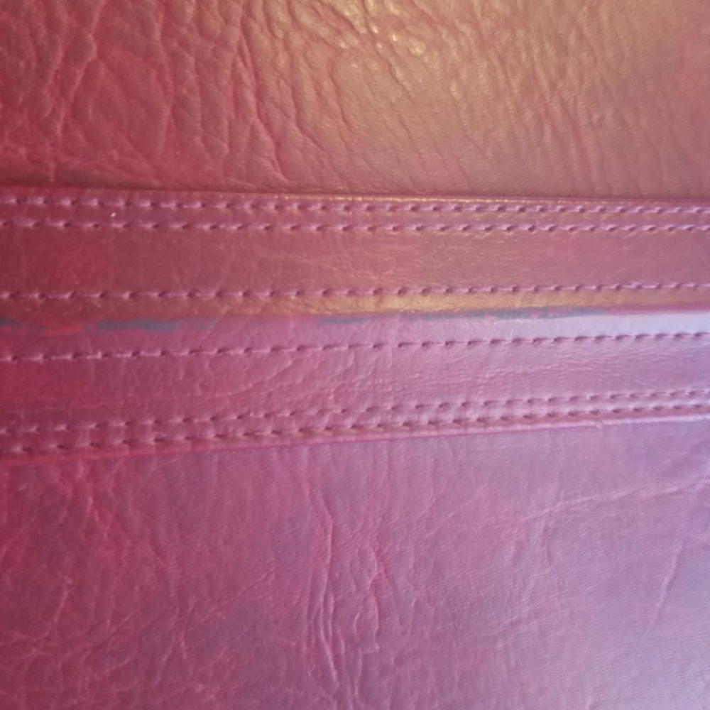 Pair of vintage red luggage - Picture 8 of 8